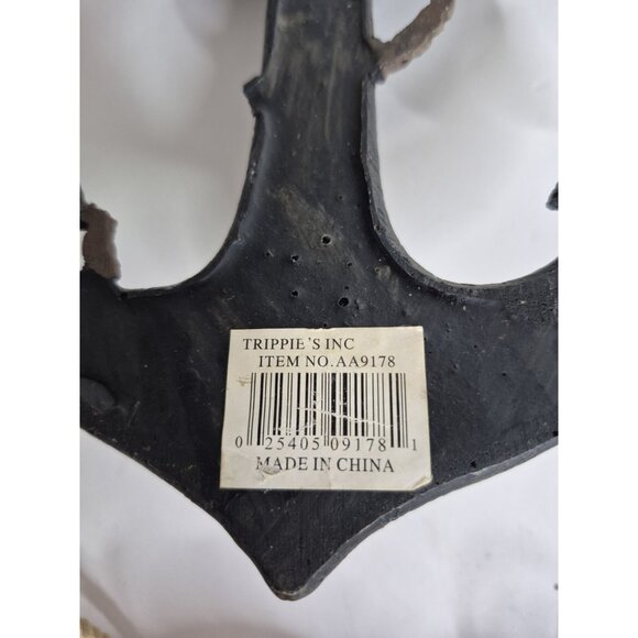 Vintage Trippie's Nautical  Anchors And Distressed Fish Resin - Picture 8 of 15